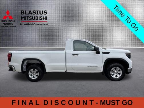 Summit White 2025 GMC Sierra 1500 Pro