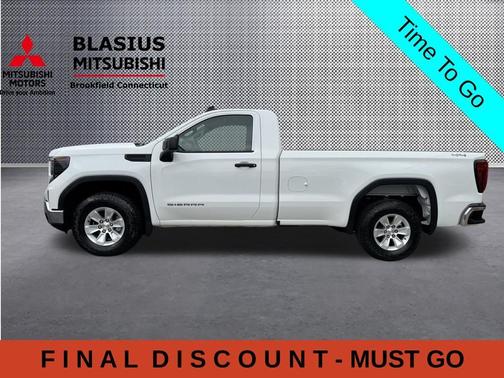 Summit White 2025 GMC Sierra 1500 Pro