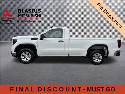 Summit White 2025 GMC Sierra 1500 Pro
