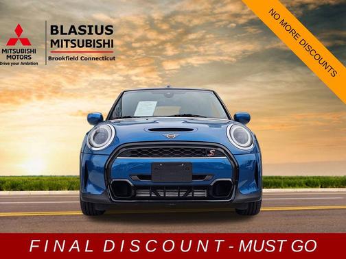 Island Blue Metallic 2023 MINI Convertible Cooper S