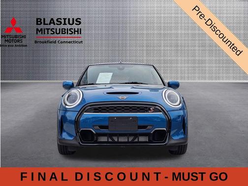 Island Blue Metallic 2023 MINI Convertible Cooper S