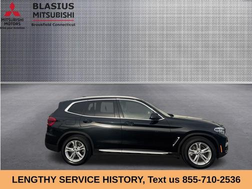 Black Sapphire Metallic 2021 BMW X3 xDrive30i