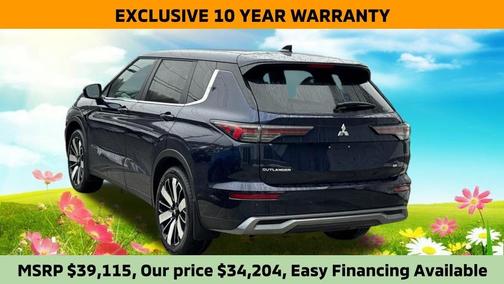 Cosmic Blue 2026 Mitsubishi Outlander SE