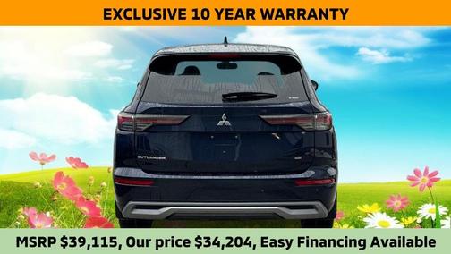 Cosmic Blue 2026 Mitsubishi Outlander SE