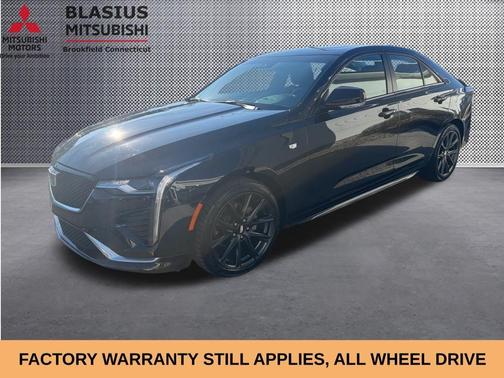 Black 2025 Cadillac CT4 Sport