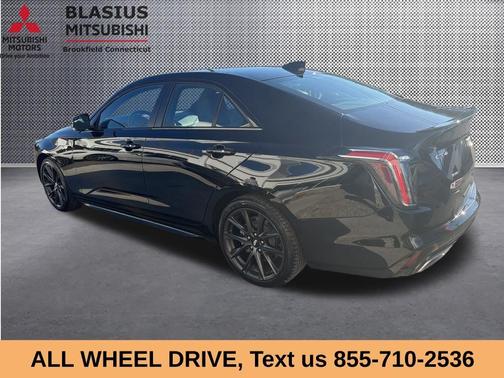 Black 2025 Cadillac CT4 Sport