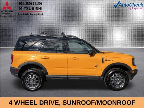 Orange Metallic 2022 Ford Bronco Sport Badlands