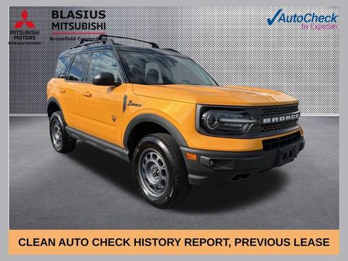 Orange Metallic 2022 Ford Bronco Sport Badlands