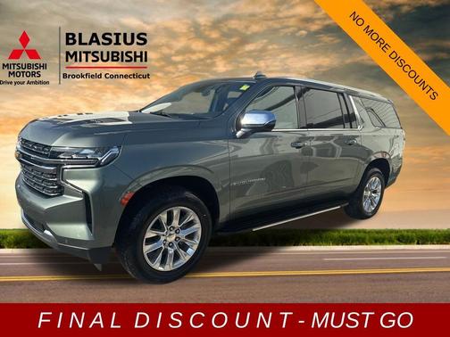 Silver Sage Metallic 2023 Chevrolet Suburban Premier