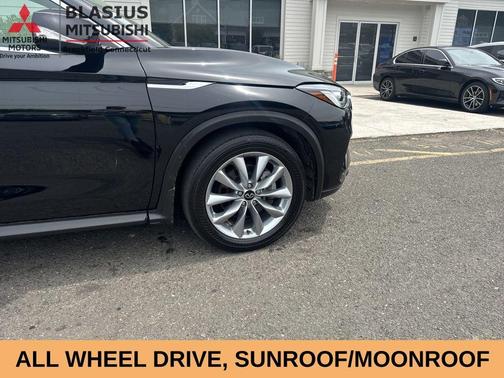 Black Obsidian 2022 INFINITI QX50 Pure