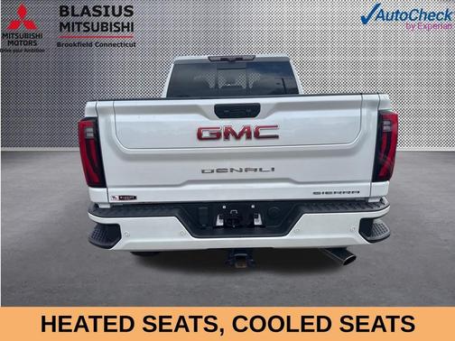 White Frost Tri-Coat 2024 GMC Sierra 2500 Denali