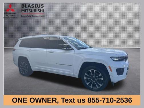 Bright White Clearcoat 2023 Jeep Grand Cherokee L Overland