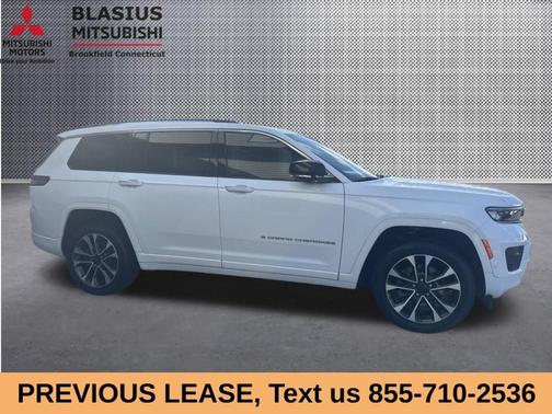 Bright White Clearcoat 2023 Jeep Grand Cherokee L Overland