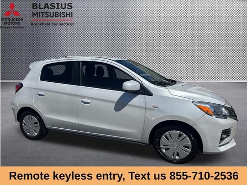 White Diamond 2023 Mitsubishi Mirage ES