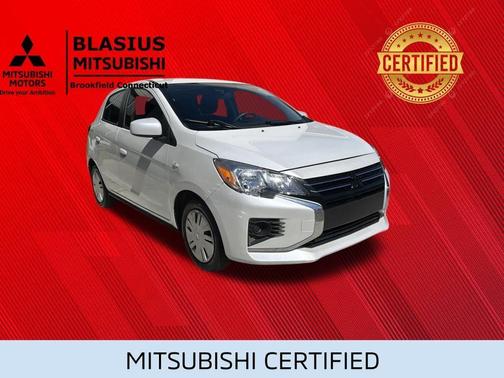 White Diamond 2023 Mitsubishi Mirage ES