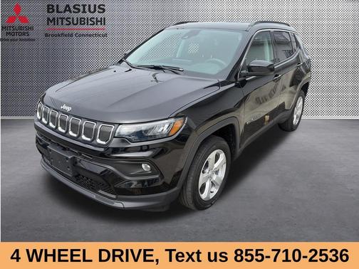 Diamond Black 2022 Jeep Compass Latitude