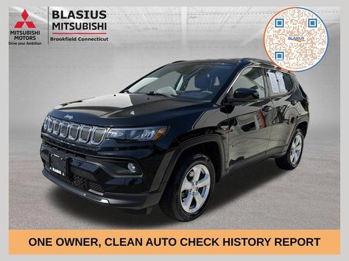 Diamond Black 2022 Jeep Compass Latitude
