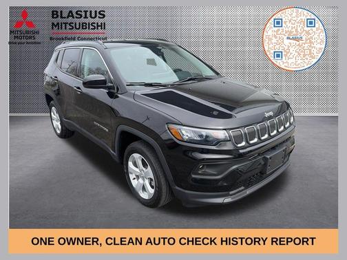 Diamond Black 2022 Jeep Compass Latitude
