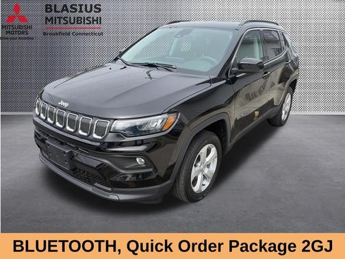 Diamond Black 2022 Jeep Compass Latitude