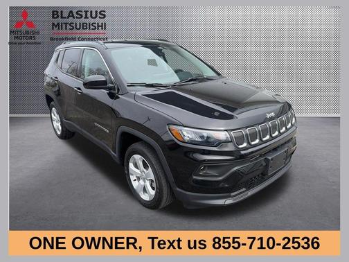 Diamond Black 2022 Jeep Compass Latitude