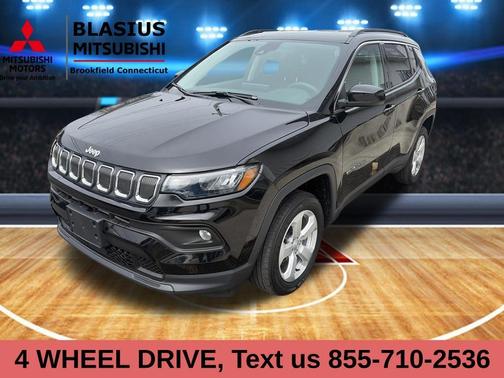 Diamond Black 2022 Jeep Compass Latitude