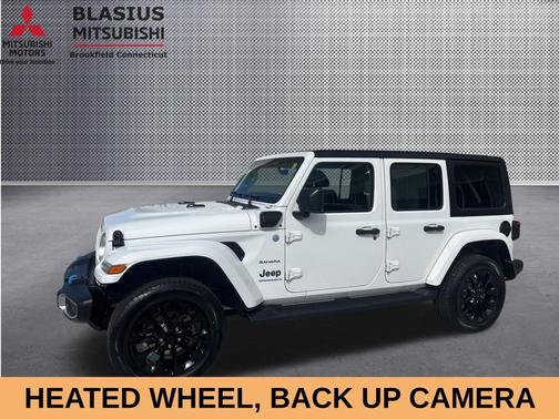 Bright White Clearcoat 2023 Jeep Wrangler 4xe Sahara