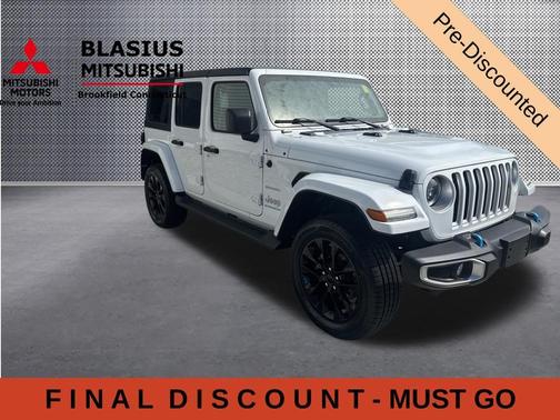 Bright White Clearcoat 2023 Jeep Wrangler 4xe Sahara