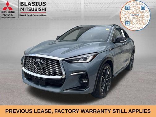 Slate Gray 2023 INFINITI QX55 LUXE