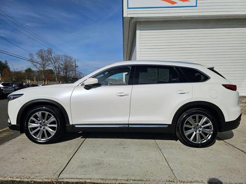 Snowflake White Pearl 2021 Mazda CX-9 Signature