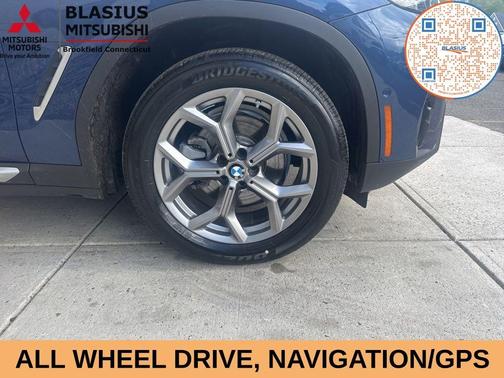 Phytonic Blue Metallic 2023 BMW X3 xDrive30i