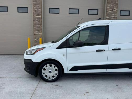 Frozen White 2021 Ford Transit Connect XL Cargo Van
