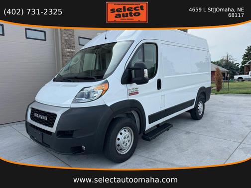 Bright White Clearcoat 2021 RAM ProMaster 2500 High Roof