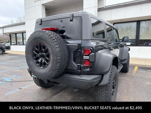 Shadow Black 2023 Ford Bronco Raptor
