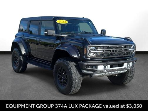 Shadow Black 2023 Ford Bronco Raptor
