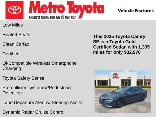 2025 Toyota Camry SE