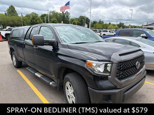 Midnight Black Metallic 2021 Toyota Tundra SR