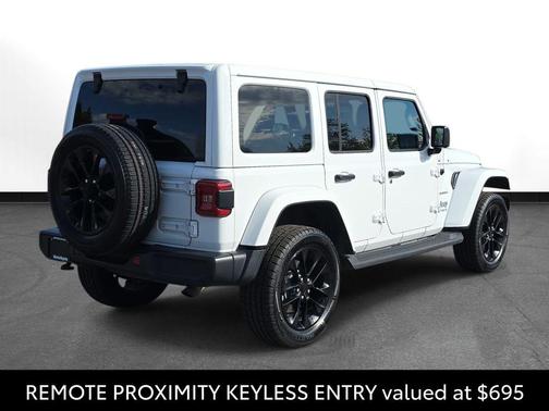 Bright White Clearcoat 2021 Jeep Wrangler Unlimited 4xe Sahara