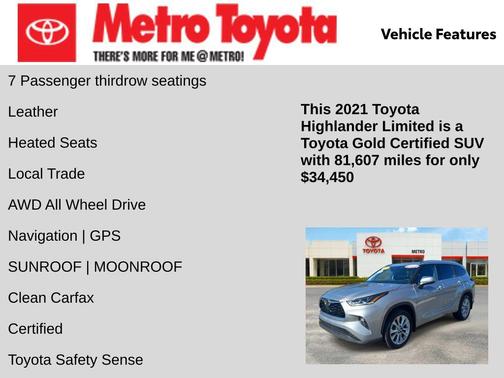 2021 Toyota Highlander Limited