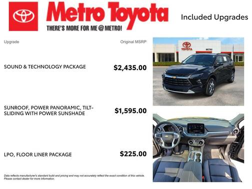 Black 2024 Chevrolet Blazer 3LT