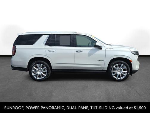 Iridescent Pearl Tricoat 2022 Chevrolet Tahoe 4WD High Country