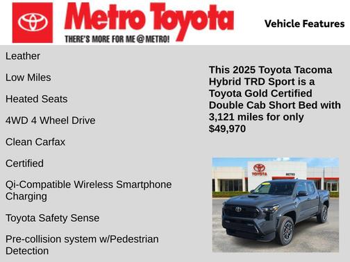 2025 Toyota Tacoma Hybrid TRD Sport