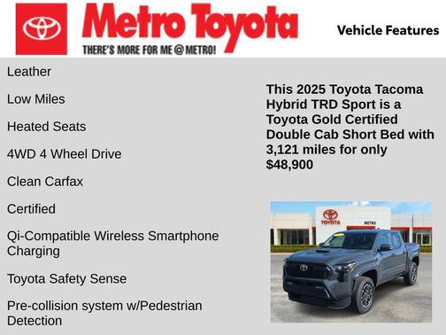 2025 Toyota Tacoma Hybrid TRD Sport