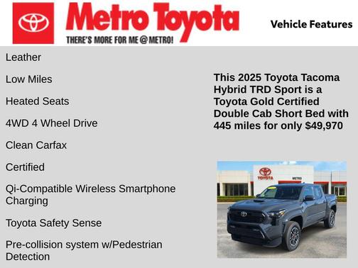 2025 Toyota Tacoma TRD Sport
