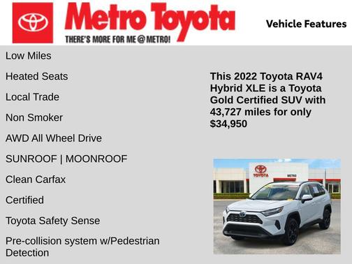 2022 Toyota RAV4 Hybrid XLE