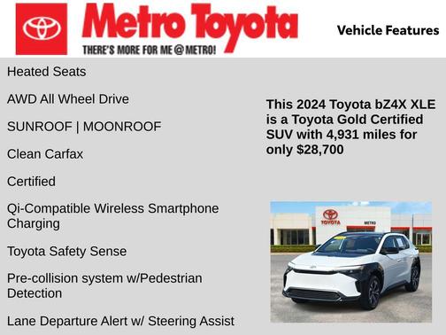 2024 Toyota bZ4X XLE
