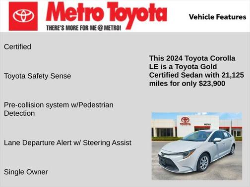 2024 Toyota Corolla LE