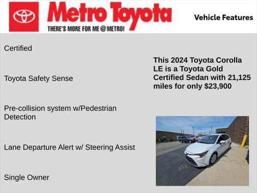 2024 Toyota Corolla LE