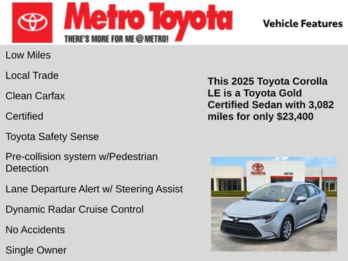 2025 Toyota Corolla LE