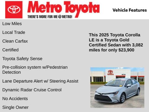 2025 Toyota Corolla LE