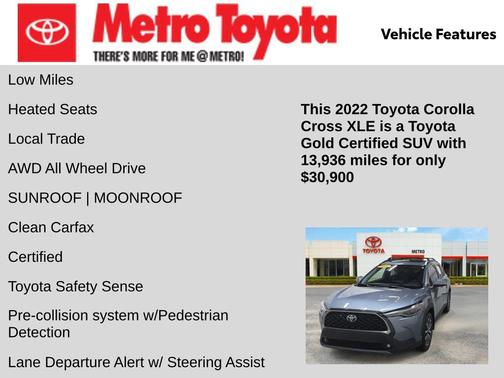 2022 Toyota Corolla Cross XLE